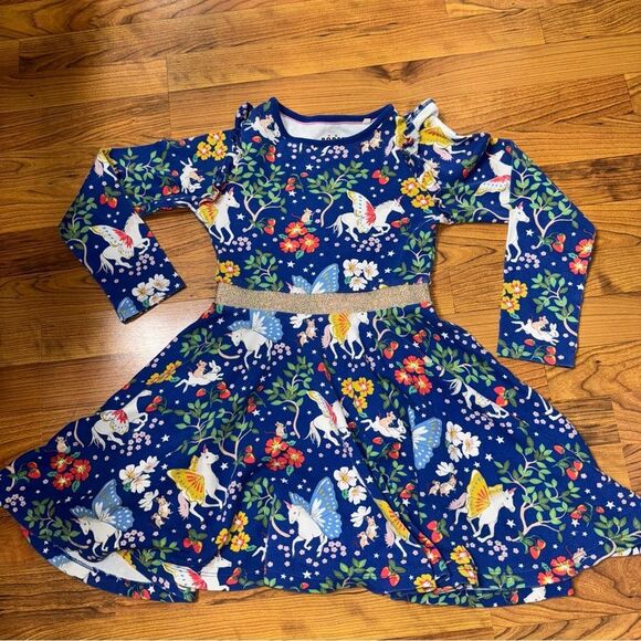 Mini Boden unicorn dress size 9/10